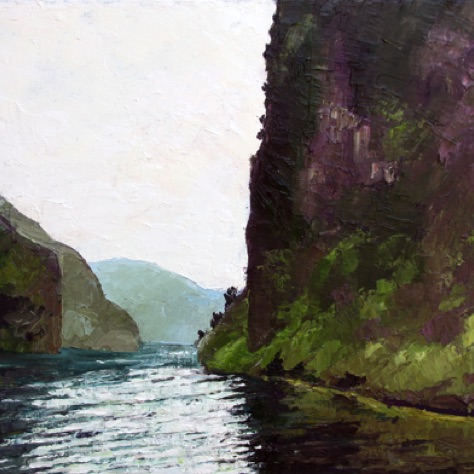 Across the Naeroyfjord
16x20 Oil on Canvas (Unframed)